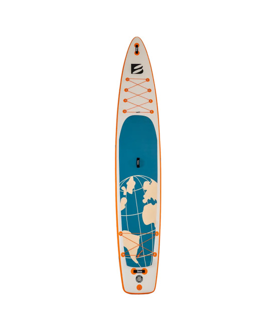 Bass Explorer 14’ – deska SUP race na wyprawy, stabilna 220 kg