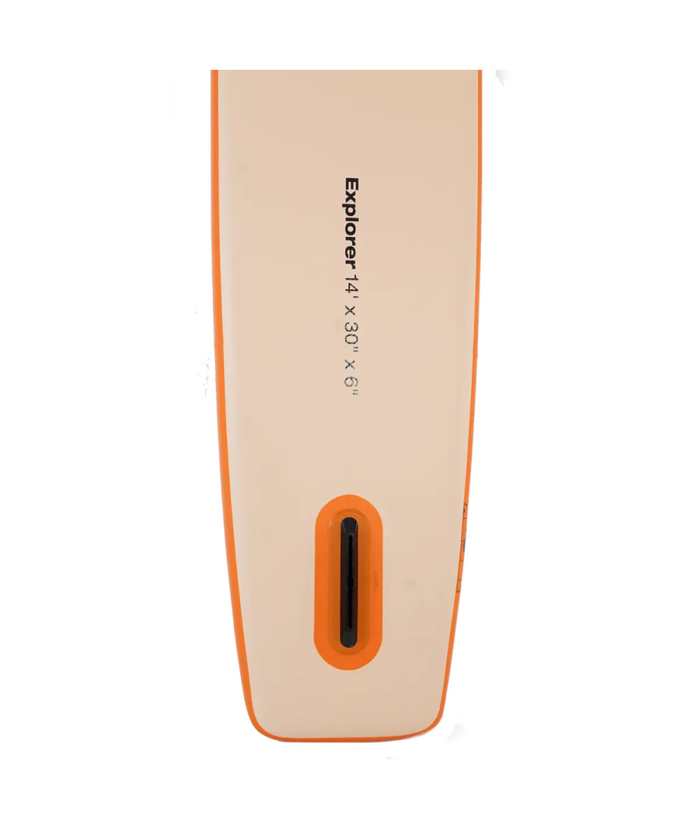 Bass Explorer 14’ – deska SUP race na wyprawy, stabilna 220 kg