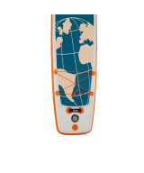 Bass Explorer 14’ – deska SUP race na wyprawy, stabilna 220 kg