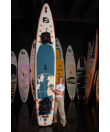 Bass Explorer 14’ – deska SUP race na wyprawy, stabilna 220 kg