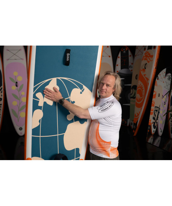 Bass Explorer 14’ – deska SUP race na wyprawy, stabilna 220 kg