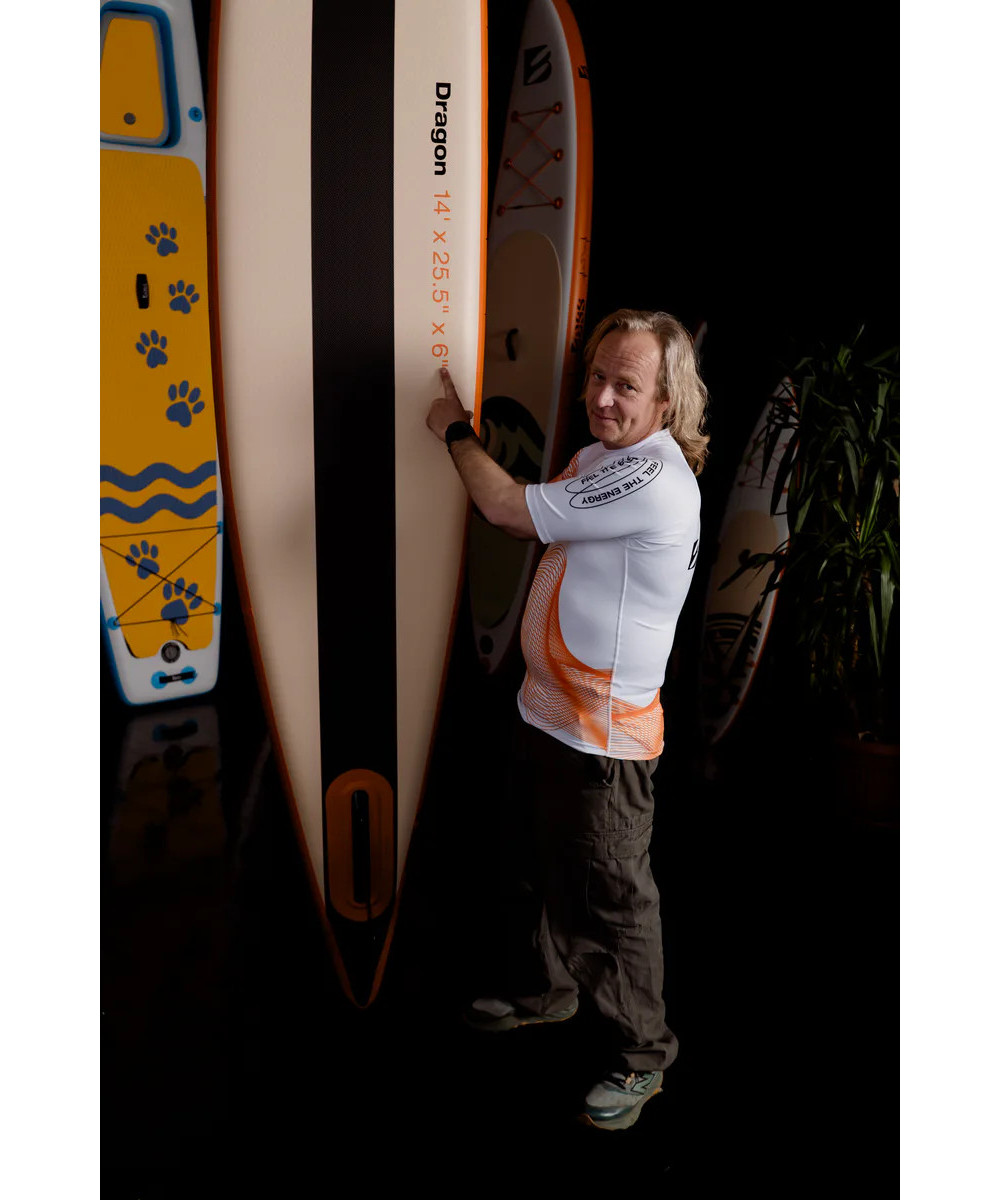 Bass Dragon 14’ Race SUP Board – High Performance Inflatable for Competition