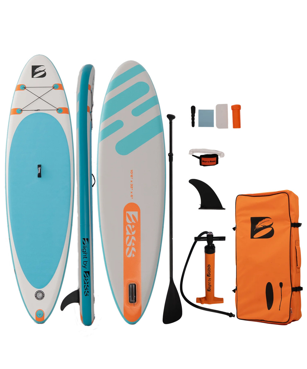 SUP board B Light by Bass 10’6” – light, stable, perfect for learning. Limited edition.
