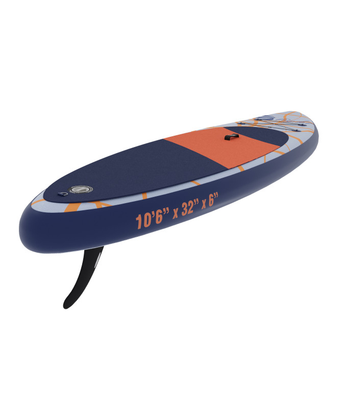 B LIGHT BY BASS 10'6" SUP ORANGE