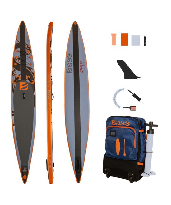 Dragon 14' x 25" x 6" zestaw SUP
