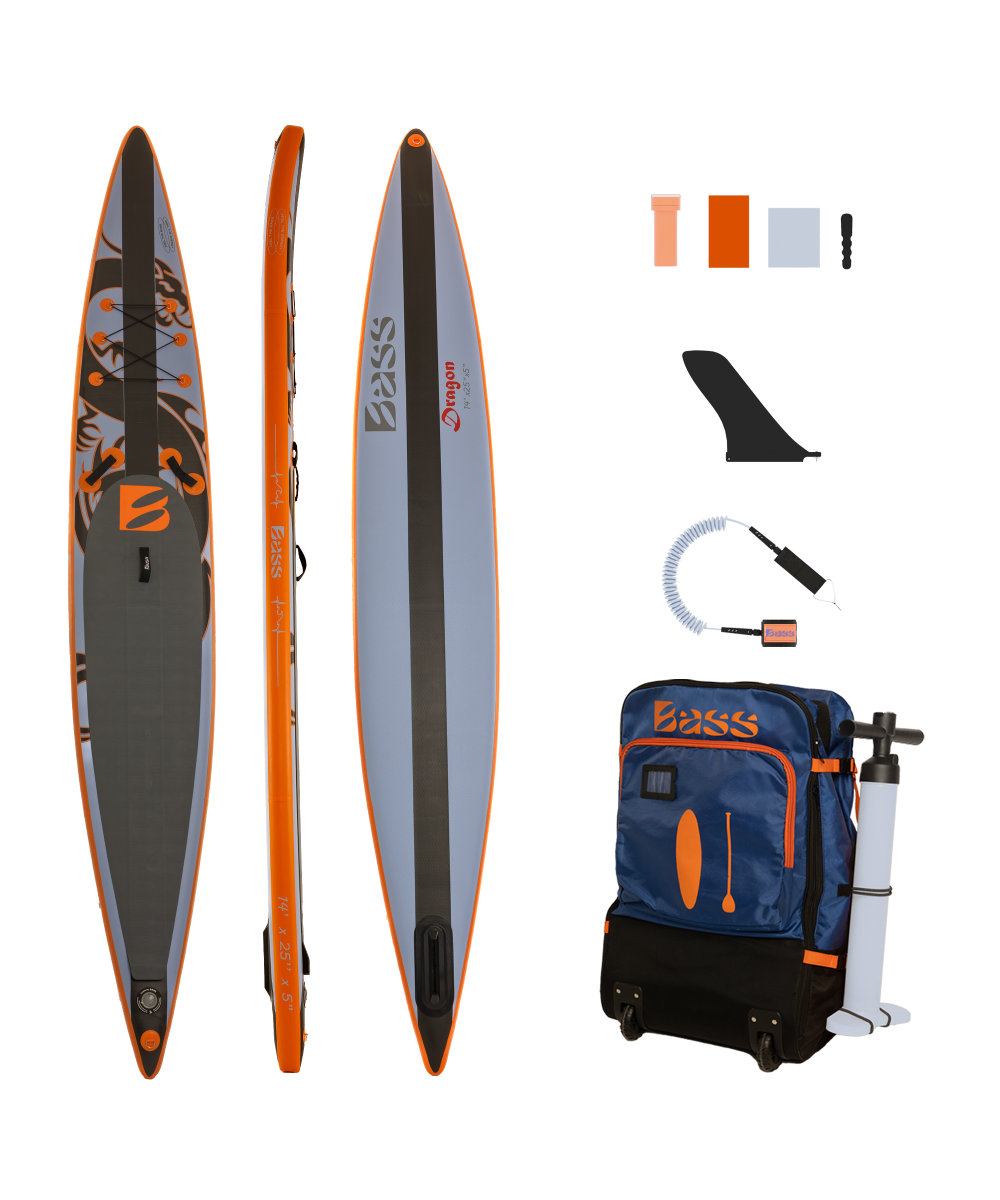 Dragon 14' x 25" x 5" zestaw SUP