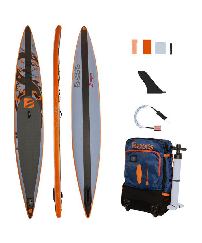 Dragon 14' x 25" x 5" zestaw SUP