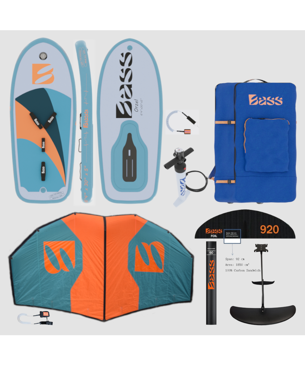 Bass Orzeł BIELIK v2 6'4" zestaw WINGFOILING
