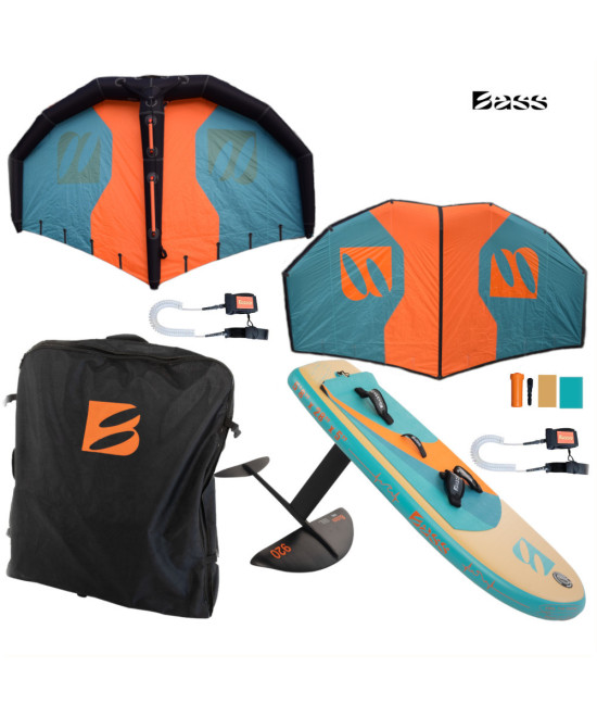Bass Orzeł Bielik v2 5'8" zestaw WINGFOILING