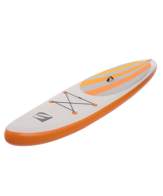 Deska SUP B Light by Bass 12'2" – widok deski pod kątem 45°