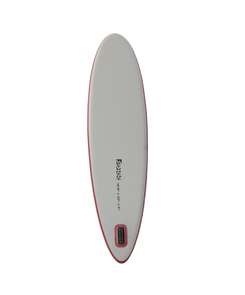 Dno ultralekkiej I stabilnej deski SUP allround B Light by Bass 10’6"