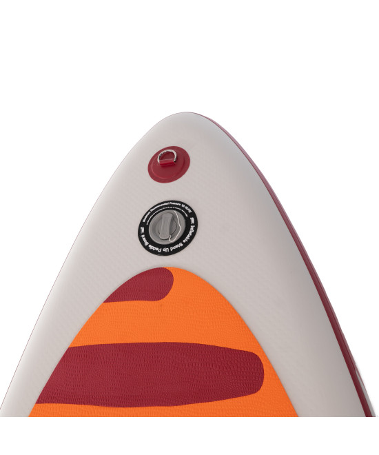 Rufa bardzo stabilnej deski SUP B Light by Bass 10’6" – zawór powietrza i uchwyt na leash