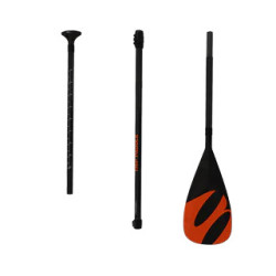 Three-piece paddle