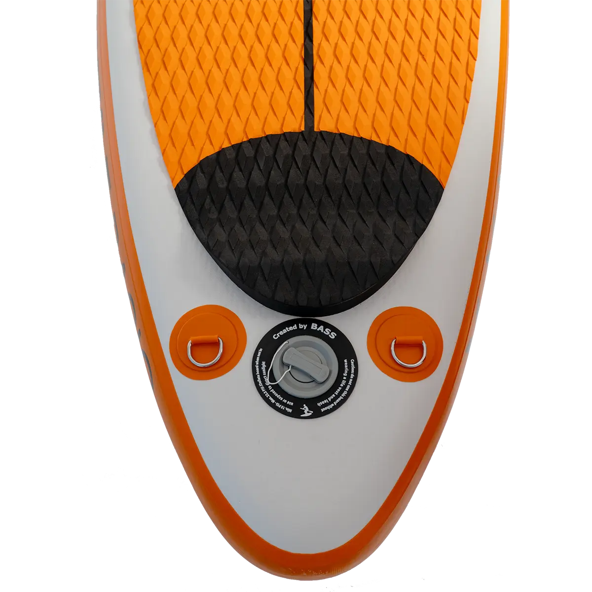 Bass SUP freestyle leash points